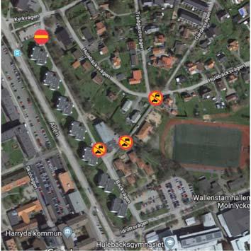Kommersiell service Komplett serviceutbud med bl a livsmedelsbutiker, apotek, restauranger finns i Mölnlycke centrum ca 250 m väster om planområdet.