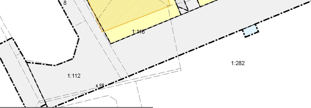 I lantmäteriets anläggningsbeslutet, se akt 14-RÅD-1697, benämns gemensamhetsanläggningensområdet inom detaljplaneområdet för område P och det utanför detaljplaneområdet för G.