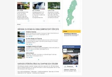 är knutna till det området. I priset ingår Camping.