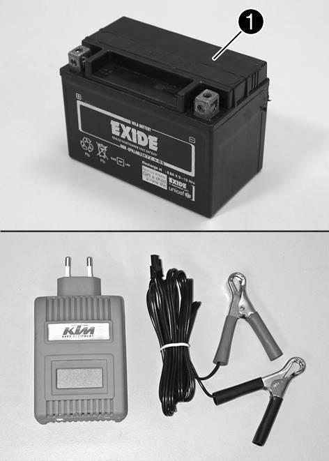 15 ELSYSTEM 131 Huvudarbete Kläm fast laddaren på batteriet. Slå på laddaren.