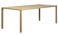 Bespoke Angle Bespoke Angle Roger Persson Art. no 27928 W D H Weight Volume Table top in block board. Oak, ash veneer or laminate. Metal legs, or wooden legs in oak or ash.