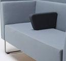 bench curved 22,5 281742 116 Seat with removable upholstery and hospital interliner 281743 84 Surcharge for hospital interliner on