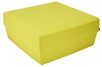 Konnekt Konnekt pouf 50x50 wooden legs Roger Persson 2016 W D H Weight Volume Fabric req. Leather req. Art. no 16124 50 50 43 6 0.13 1.2 26.7 Legs in solid wood, ash or oak.