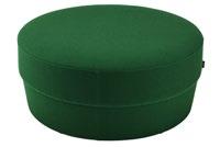 Konnekt Konnekt pouf Ø 50 wooden legs Roger Persson 2016 H Ø Weight Volume Fabric req. Leather req. Art. no 16136 43 50 5 0.13 1 22.3 Legs in solid wood, ash or oak. CMHR included.