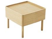Konnekt Konnekt table free standing Roger Persson 2016 W D H Weight Volume Art. no 16171 50 50 40 8 0.13 Oak or ash natural lacquer. Konnekt table free standing Tabletop Ash nat.