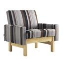 Accent Accent easy chair Yngve Ekström 1959 Art. no 22501 85 72 76 42 20 0.57 2.7 62 Solid oak natural laquer, oiled och stained. Colours and stains see page 3.