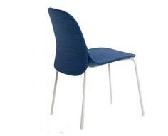 CAPE, STOL B 450 D 550/400 H 800 S 440 NENDO Helklädd i tyg, lackerat stativ i lättviktsmetall 735180-12 STOL, HELKLÄDD, STATIV I CREMEVIT 5.338 5.589 5.