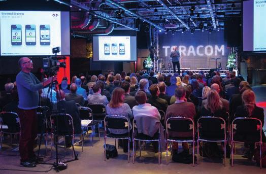 TV Niclas Janson, TV4, var en av talarna på Teracoms TV-Puls den 23 januari, och han pratade bland annat om fjolårets stora snackis Second Screen.