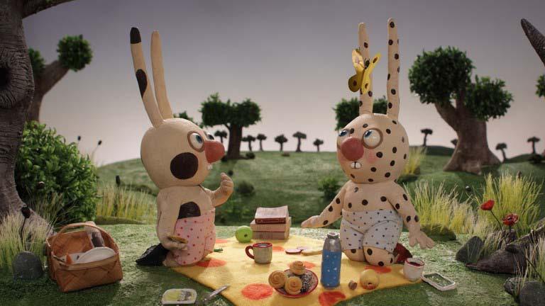 Prick och Fläck på pricken I Prick och Fläcks värld är allt prickigt och fläckigt.