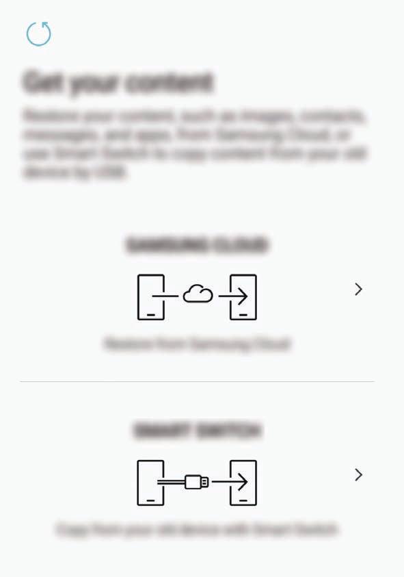 Se Samsung account för mer information.