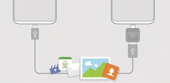 Grunder Smart Switch Överför data mellan mobila enheter via Smart Switch. Om du vill använda Smart Switch ska du starta programmet Inställningar och trycka lätt på Moln och konton Smart Switch.