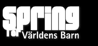 SPRING FÖR VÄRLDENS BARN! Elever och lärare hittar supportrar och under en idrottslektion får eleverna springa en bana.