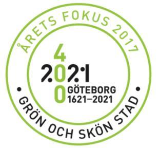 5. Årets fokus 2017: Grön och skön stad för ökad delaktighet Syftet med fokusåren är att få igång processer och sätta ljus på angelägna frågor.