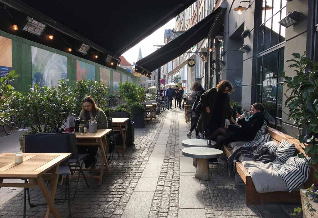 18 STADSBYGGNADSSTUDIE MÖLNLYCKE CENTRUM Inbjudande aktiva bottenvåningar i