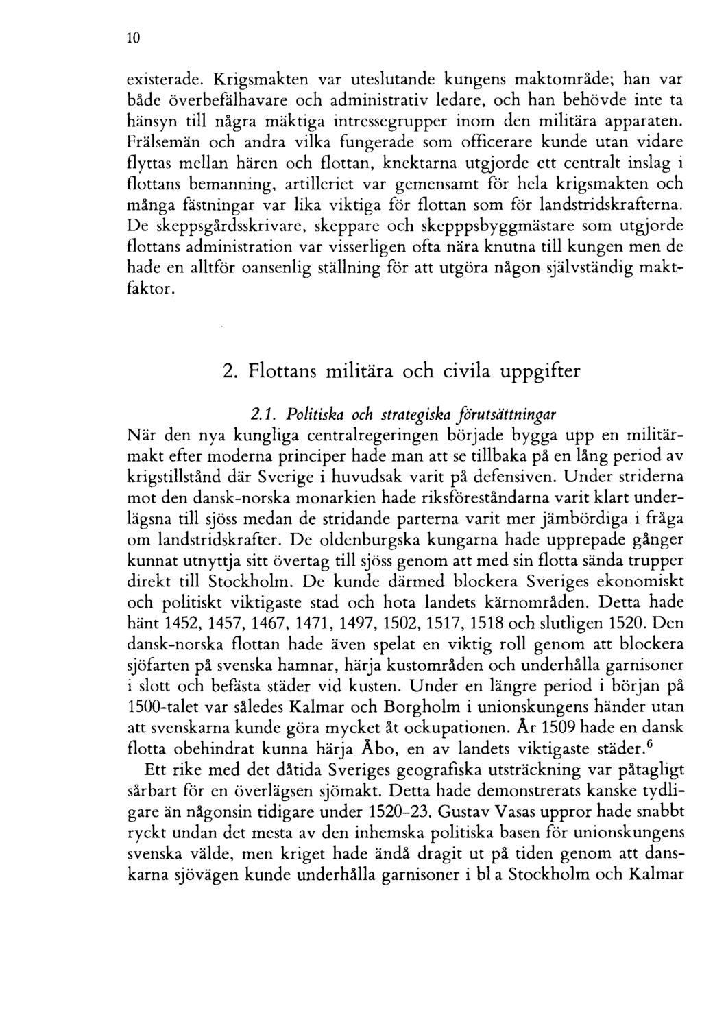 10 existerade.