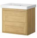 VILAN 65 VILAN 55 KOMMOD 65 MED 2 LÅDOR Porslin från Villeroy & Boch. MÅTT: B650 H640 D470 mm inkl. tvättställ KOMMOD 55 Porslin från Villeroy & Boch.