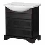 SEKEL SEKEL 75 50 KOMMOD 75 Porslin från Laufen. MÅTT: B750 H860 D510 mm inkl. tvättställ KOMMOD 50 Porslin från Villeroy & Boch. MÅTT: B500 H680 D350 mm inkl. tvättställ 12202 KOMMOD (Vit) 11.