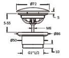 690: DIMENSIONER (mm) 1540 1540 780 473 1410 620 585 450 370 285 PELARFÄSTEN PD496 (TILLVAL) Golvmontering.