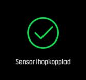 2. Välj Parkoppla sensor för att ta fram en lista över sensortyper. 3. Dra nedåt för att se hela listan och tryck på den typ av sensor du vill para ihop. 4.