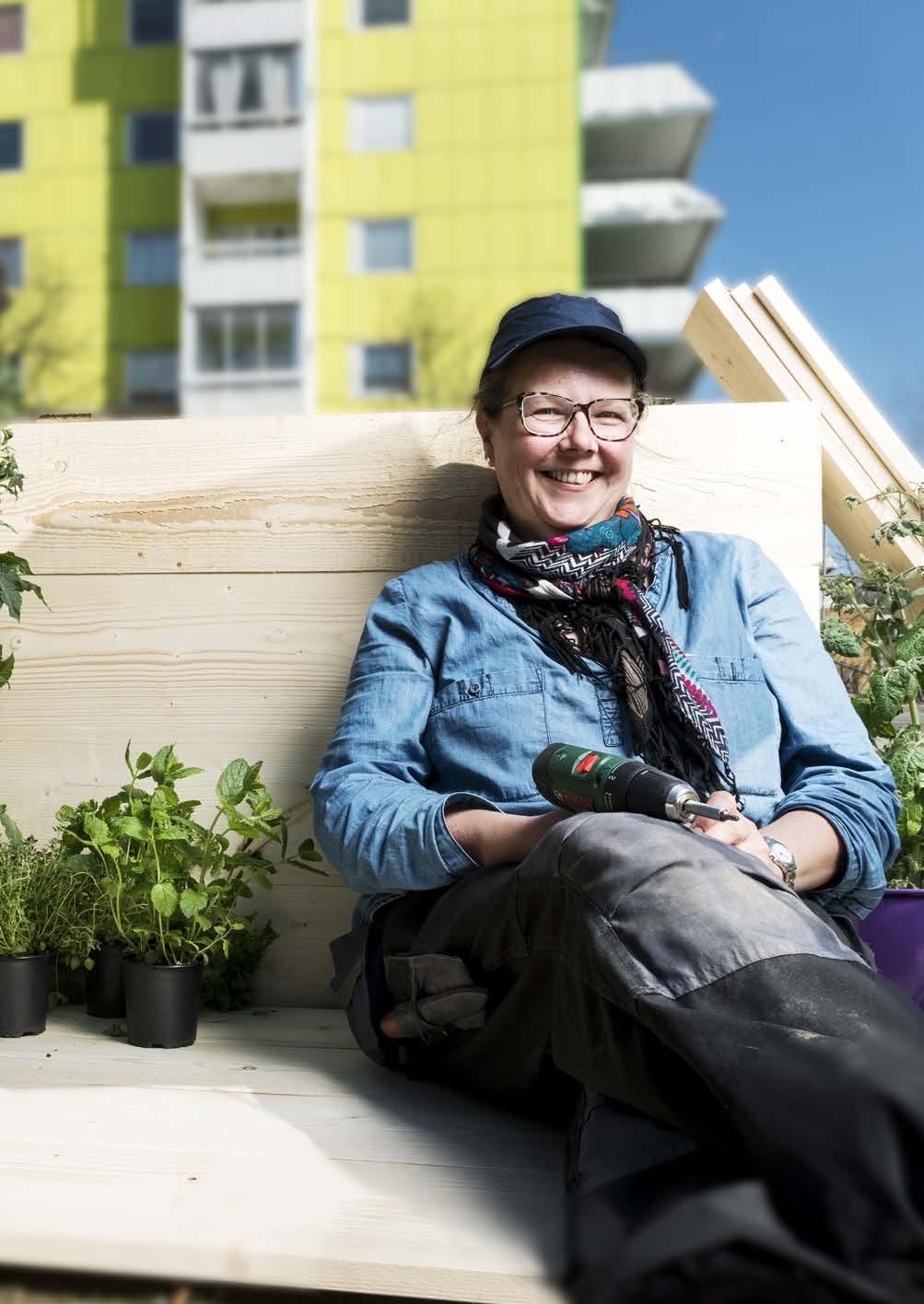 Din tidning från Huge Nr 2 / 2018 Ett grönare Vårby Boendes idéer blir verklighet