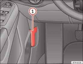Kontroll och påfyllningsnivåer 275 Öppna och stänga motorhuven Se till att vindrutetorkarna ligger mot vindrutan innan du öppnar motorhuven. Öppna förardörren.