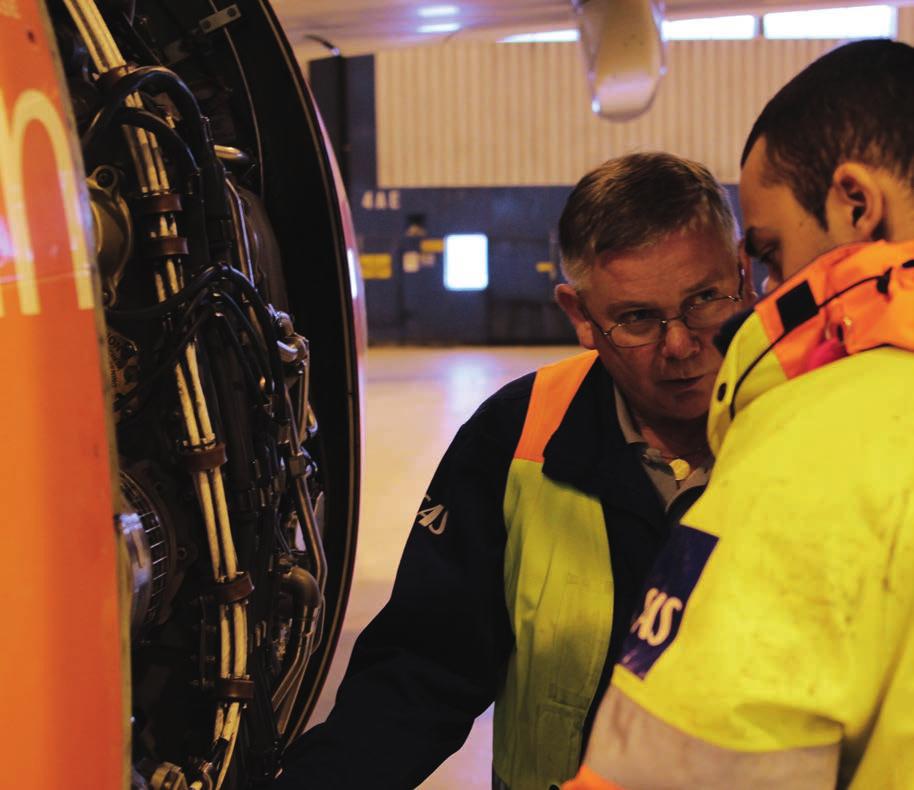 Efter gymnasiet Flygmekaniker så högt du kan komma Take off! Flygteknikutbildningen är bredare än många känner till.