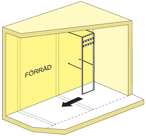 Fördelningspunkter/anslutningsnoder skall uppfylla följande kriterier: - Intrångsskydd min klass 3 enligt SSF för väggar och dörrar, men projektanpassas vad avser klass för låsning.