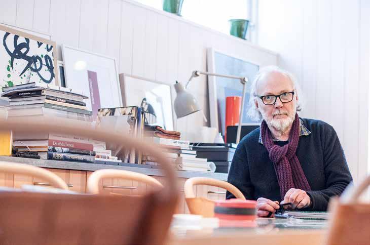 PORTRÄTTET JONAS BOHLIN Jag kan och vill inte rita på dator: tar med det miljöanpassade Janax Snickeri i Farsta, som Bohlin arbetar med sedan länge.