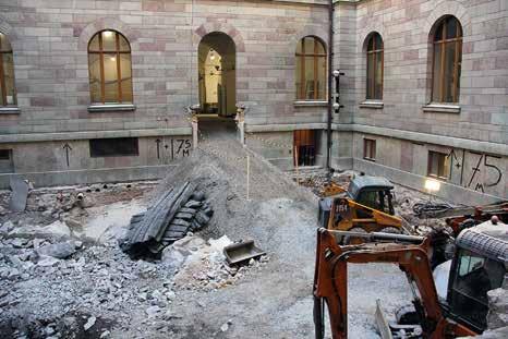PROJEKT NATIONALMUSEUM FOTO: STATENS FASTIGHETSVERK Det är förstås jätteroligt att få arbeta med ett projekt som engagerar så många och har en så stark koppling till stadens kulturhistoria.