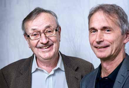 FRÅGA KURT & KAI STENKÄNNARE TILL DIN TJÄNST FOTO: ANNA RUT FRIDHOLM KURT JOHANSSON är bergsingenjör och adjungerad professor i ämnet Natursten som bygg- och anläggningsmaterial på SLU.