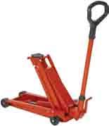 Utrustad med quick-lift pedal 25-1 Lufthydraulisk