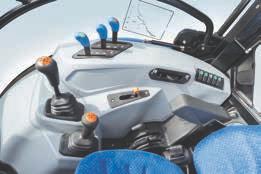 07 Enkelhet kräver en bra design Transmissionsreglage, handgas, hydraulreglage, höjningsänkning av trepunktslyft, Lift-O-Matic, kraftuttag och