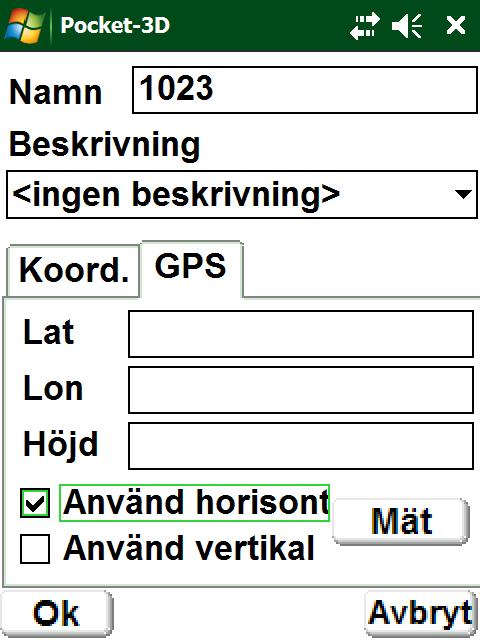 Gå sedan till den högra GPS-fliken.