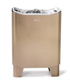 Säljs inklusive manöverpanel. SENSE COMBI ELITE/PURE 1 6,6 kw - för bastuvolym 4-8 m³ 8 kw - för bastuvolym 6-12 m³. 10,5 kw - bastuvolym 10-18 m³.