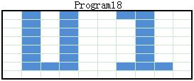 User Program(P18-P21) Det finns fyra användare program som kan väljas från U1 till U4 Dessa program gör att ni själva kan ställa in program