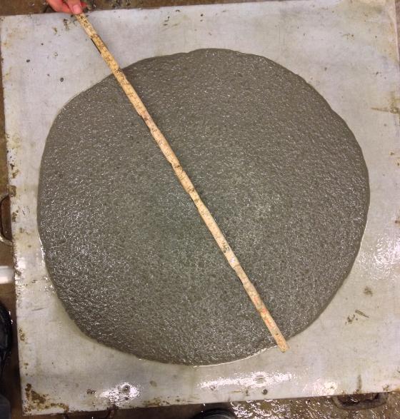Resultat för krossmaterialet Resultatet för den färska betongen