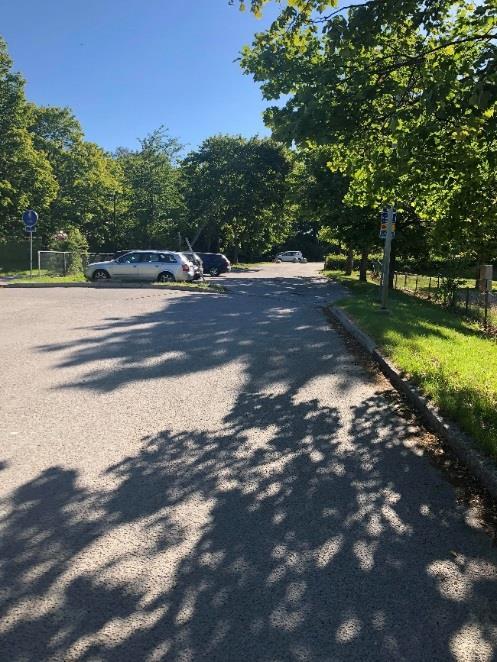 17 [25] Angöring till förskolan Angöring till förskolan sker via Tre pigors väg som idag utgör allmän väg.