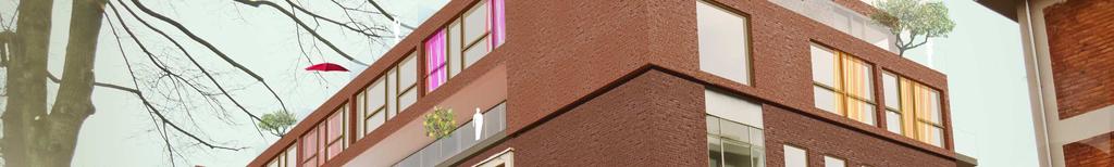 Påbyggnaden förslås utformas med tegelfasad för att förstärka släktskapet med befintlig byggnad.