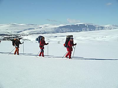 Härlig nysnö de första dagarna.