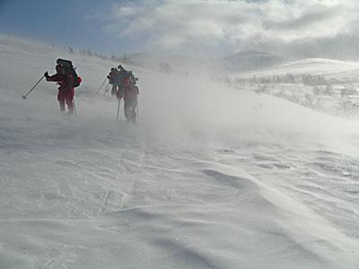 Gruppen med Rondanes fjäll i