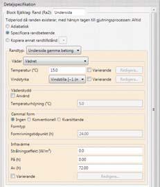 Välj den enda so finns just nu, Vädret Eftersom det är en undersida till gammal betong kan formen fortfarande vara på