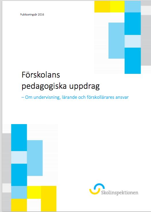 Skolinspektionen Sammanfattningsvis visar resultaten att det finns en otydlighet i hur såväl