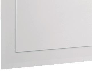Vita gångjärn till vita dörrar (NCS S 0502-Y), silverfärgade (RAL 9006) till obehandlade, laserade eller kulörta dörrar. Gångjär nen är försedda med bakkantssäkring samt är justerbara i höjdled.