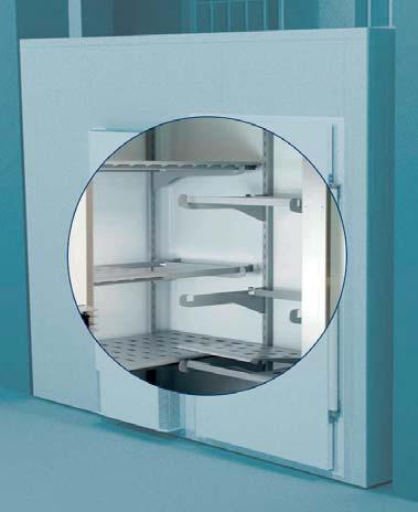 Tel. 056-348 40 Styrenhet Styrenheten med digital display modulerar automatiskt rumstemperaturen och avfrostningscyklerna Den inbyggda HACCP funktionen säkerställer en hög säkerhetsnivå.