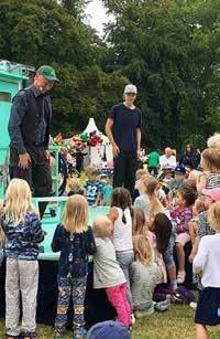 00 (5-10 år) Lekplatsen Örnen Kaj 14 Uno 15 Drottningens namnsdag Stella, Estelle 1 Brynolf 17 Verner, Valter 18 Ellen, Lena 19 Magnus, Måns Scensommar 34 20 Bernhard, Bernt 21 Jon, Jonna 22