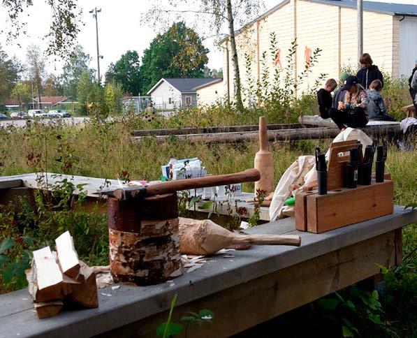 Allt om Björken Under vårterminen drevs det pedagogiskt projektet Allt om björken.