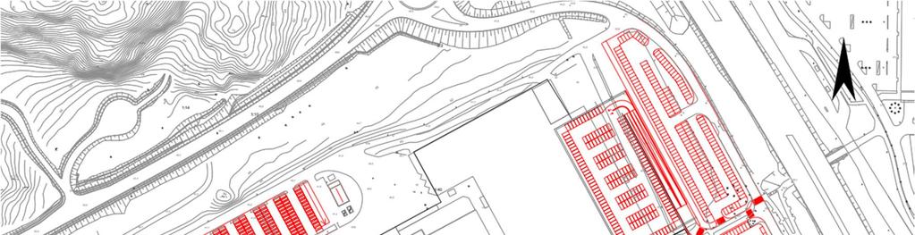 ca 190 Markplan ca 145 Plan 2 ca 135 ca 35 ca 635 ca 670 ca 120 ca 235 ca 120 ca 200 ca 260 Pendel-P ca 290 Figur 17. Fördelning parkeringar. 4.