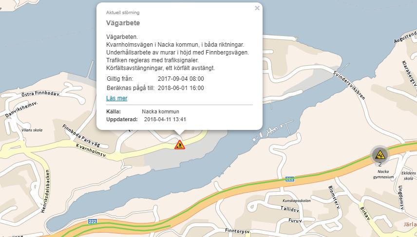 kommun / 2018- Information från Trafiken.nu, 2018-04-26. Information och kommunikation blir allt viktigare eftersom regionens resenärer måste kunna göra egna kloka val.