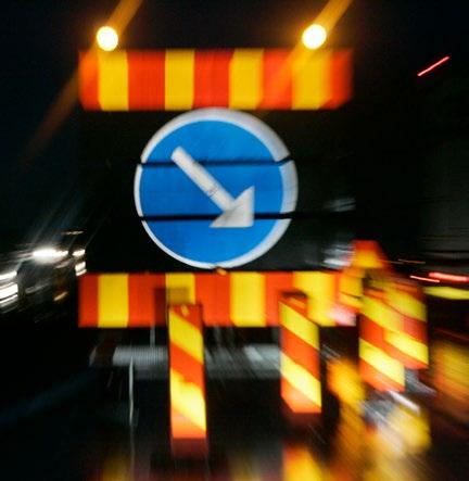 Samverka för att förebygga och begränsa planerade och i förväg kända störningar Trafikstörningar som uppstår av i förväg kända aktiviteter ska förebyggas större byggen, vägoch spårarbeten, evenemang