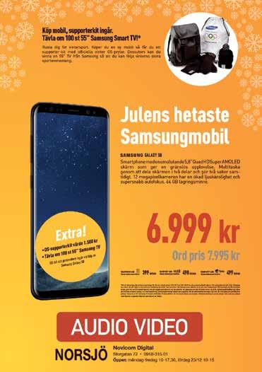 12 ANNONSER Bio på Medan! Fredag 5/1 19.